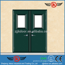 JK-F9008 Exterior de portas de aço de aço duplo duplo